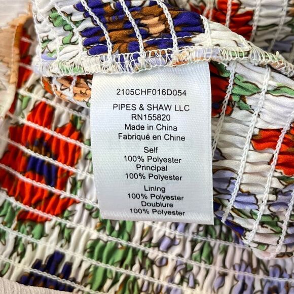 Veronica Beard Saera Dress Floral Off White Size 0 - Picture 10 of 12